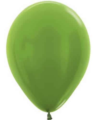 Шар Лайм металлик